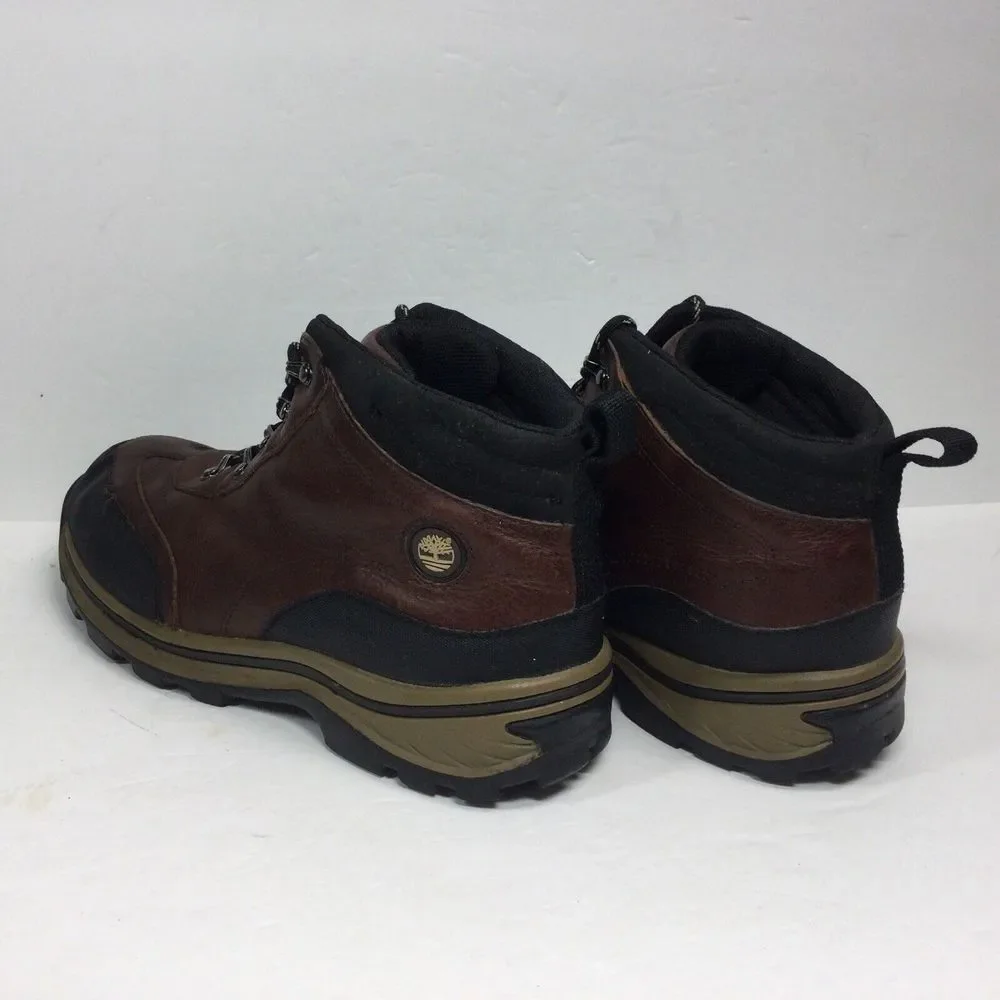 Timberland Boys Back Road 22913 Brown Hiking Boots Lace Up Size‎ 4.5 Women 6.5